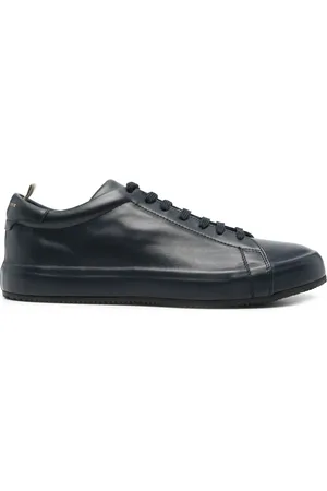 Officine creative Sko, Herre, Blå, 44 EU, Læder, Læder Sneakers