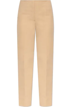 Sportmax Bukser, Dame, , S, Bomuld, Bukser med folder