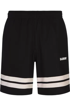 BARROW Shorts, Herre, Sort, M, Bomuld, Sort Bomuld Stilfuld Skjorte