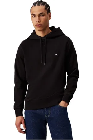 Calvin Klein Sweathshirts & Hoodies, Herre, Sort, M, Hættetrøje Sweatshirt