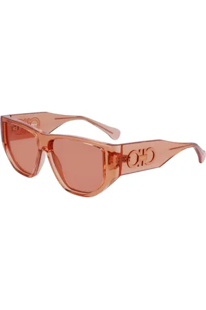 Salvatore Ferragamo Tilbehør, unisex, , ONE SIZE, Uld, Indsprøjtet Ramme Stilfulde Solbriller