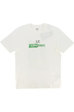 C.P. Company Top, Herre, Hvid, XL, Bomuld, Hvide T-shirts og Polos med korte ærmer