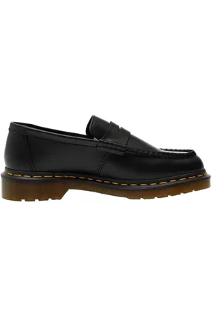Dr. Martens Sko, Herre, Sort, 43 EU, Læder, Penton Glat Læder Loafers