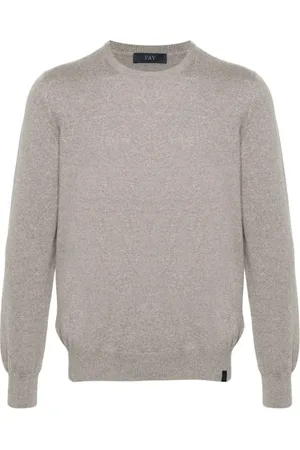 FAY Strik, Herre, , XL, Rund Hals Sweater