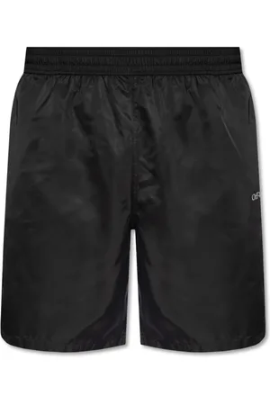 OFF-WHITE Badetøj, Herre, Sort, L, Uld, Badebukser
