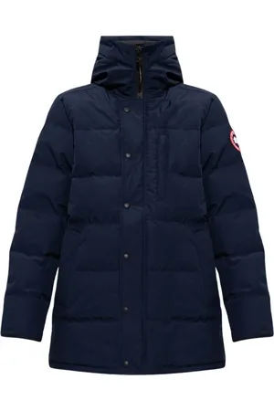 Canada Goose Jakke, Herre, Blå, S, Uld, Carson Down Jakke