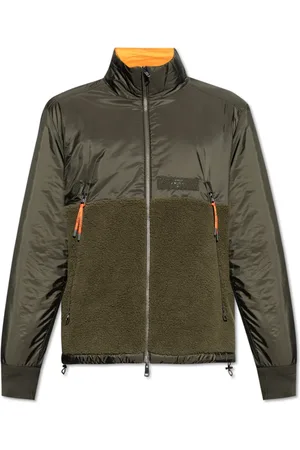 Moncler Jakke, Herre, Grøn, XL, Uld, Reversible Jacket Vallorch