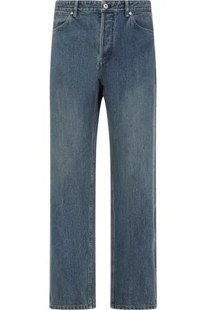 Jil Sander Jeans, Herre, Blå, W32, Bomuld, Blå Jeans til Mænd
