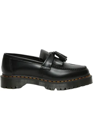 Dr. Martens Sko, Dame, Sort, 39 EU, Læder, Adrian Bex Smooth Loafers