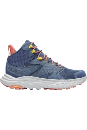 Hoka One One Sko, Dame, Blå, 37 1/2 EU, Læder, Anacapa 2 Mid GTX Støvler