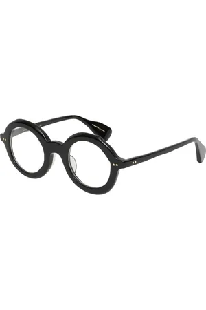 MASAHIROMARUYAMA Tilbehør, Dame, Sort, 44 MM, Uld, Sorte Optiske Rammer Stilfulde Kvinders Tilbehør