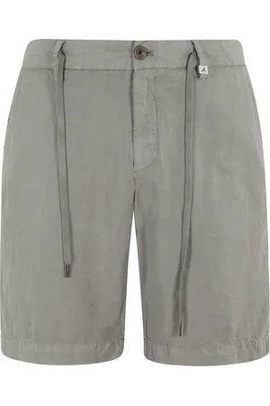 MYTHS Shorts, Herre, Grøn, XL, Linned, Militær Linned Shorts Apollo Bermuda