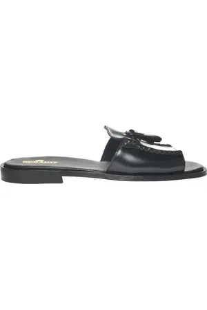 SEBAGO Sko, Dame, Sort, 40 EU, Læder, Sorte Slide Sandaler til Kvinder