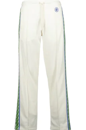Drôle de Monsieur Bukser, Herre, Hvid, L, Flettede Track Sweatpants