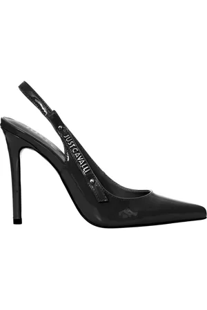 Roberto Cavalli Sko, Dame, Sort, 39 EU, Flade sko