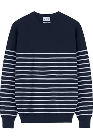 GAS Strik, Herre, Blå, 2XL, Herre sweater