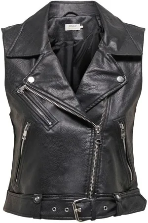ONLY Jakke, Dame, Sort, 2XS, Polyester, Sort Polyesterblandingsjakke Kvinders Kollektion