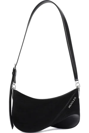 MUGLER Taske, Dame, Sort, ONE SIZE, Bomuld, Curve Taske