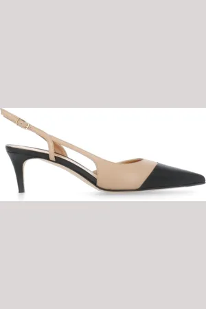 The Seller Sko, Dame, Lyserød, 38 EU, Læder, Rosa Læder Slingback med Pile Tå