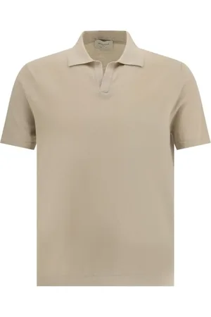 BROOKSFIELD Top, Herre, , L, Bomuld, Klassisk Polo Sweater med Ribbed Hem