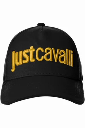 Roberto Cavalli Tilbehør, Herre, Sort, ONE SIZE, Hatte