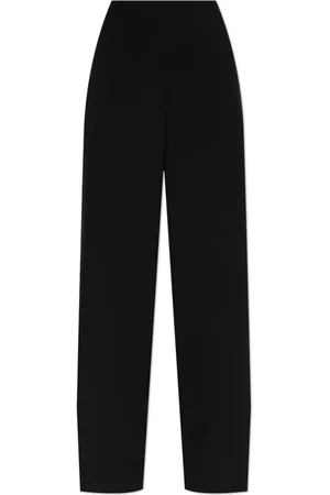 Sportmax Bukser, Dame, Sort, 3XS, Højtaljede bukser