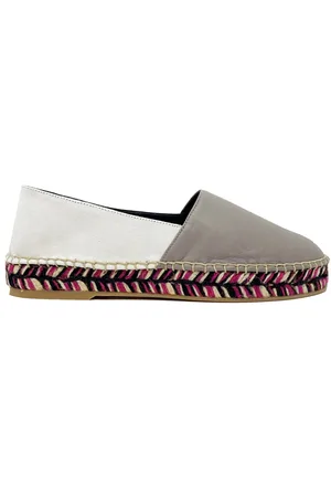 OFF-WHITE Sko, Dame, Flerfarvet, 35 EU, Læder, Beige Læder Espadriller