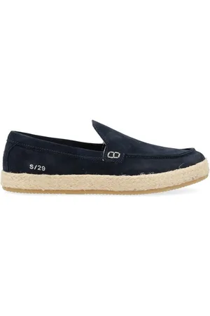 Panchic Sko, Herre, Blå, 40 EU, Suede, Suede Rope Indersål Slip-On Night
