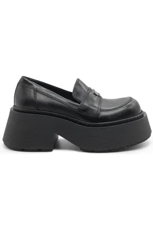 vic matiè Sko, Dame, Sort, 39 EU, Læder, Pennyloafer Stripy i Sort