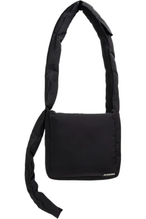 Jacquemus Taske, Dame, Sort, ONE SIZE, Uld, Messenger Skuldertaske Sort