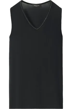 Fabiana Filippi Top, Dame, Grå, M, Uld, Stilfuld Top Crep til dig