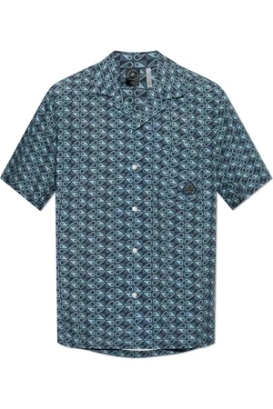Moose Knuckles Skjorte, Herre, Blå, S, Monogram Skjorte
