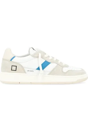 D.A.T.E. Sko, Herre, Hvid, 43 EU, Vintage Court Hvid Blå Sneakers