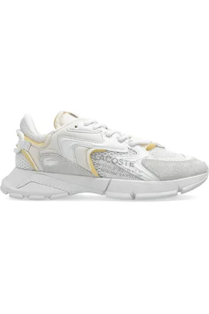 Lacoste Sko, Dame, Hvid, 38 EU, Læder, Sportsko