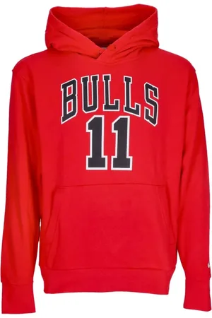 Nike Sweathshirts & Hoodies, Herre, Rød, 2XL, Bomuld, Chicago Bulls Hættetrøje Demar Derozan No 11