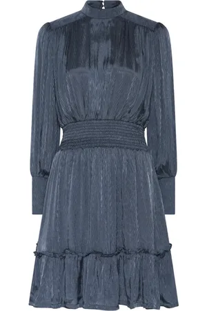 Bruuns Bazaar Kjole, Dame, Blå, M, Bomuld, Vintage Indigo Smockskjorte