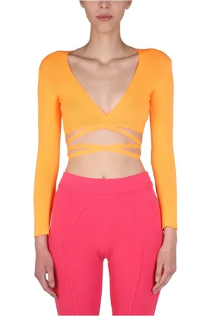 Msgm Top, Dame, , XS, Uld, Langærmet top