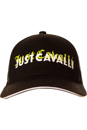 Roberto Cavalli Tilbehør, Herre, Sort, ONE SIZE, Hatte