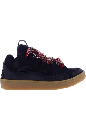 Lanvin Sko, Herre, Sort, 44 EU, Læder, Curb Sneakers