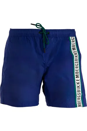 Bikkembergs Badetøj, Herre, Blå, XL, Nylon, Herre Badebukser Clematis Blå