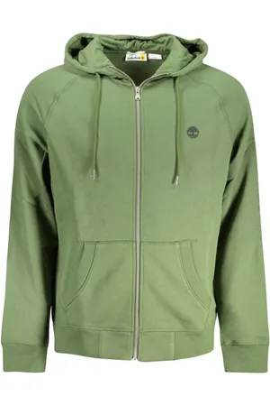 Timberland Sweathshirts & Hoodies, Herre, Grøn, XL, Uld, Cotton Pullover