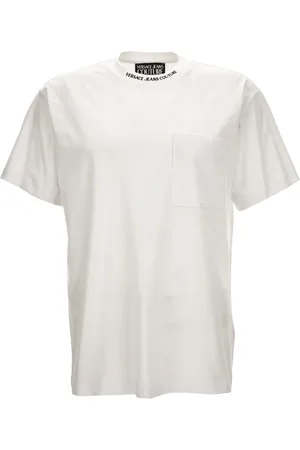 VERSACE Top, Herre, Hvid, 2XL, T-shirts og Polos