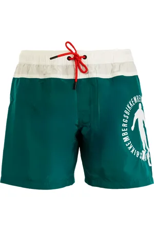 Bikkembergs Badetøj, Herre, Grøn, XL, Mænds Boardshorts til sommerstil