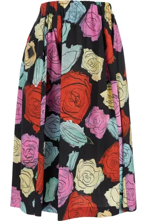 Marni Nederdel, Dame, Flerfarvet, M, Bomuld, Farverige Nederdele Gonna