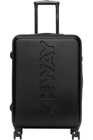K-Way Kuffert, unisex, Sort, ONE SIZE, Uld, Sort Kuffert Trolley Medium