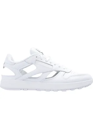 Maison Margiela Sko, Herre, Hvid, 44 EU, Læder, Avantgarde Lædersneakers til Mænd