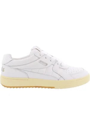 Palm Angels Sko, Herre, Hvid, 41 EU, Læder, University Low-Top Sneakers