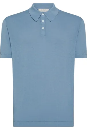 SEVENTY BY SERGIO TEGON Top, Herre, Blå, XL, Bomuld, Blå Polo T-shirts og Polos