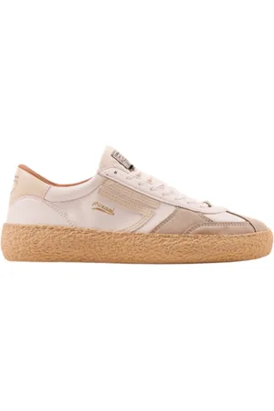 Puraai Sko, Herre, , 44 EU, Læder, Klassisk Kokosmælk Hvide Sneakers