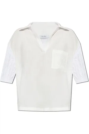 Max Mara Top, Dame, Hvid, M, Polo Pavidi